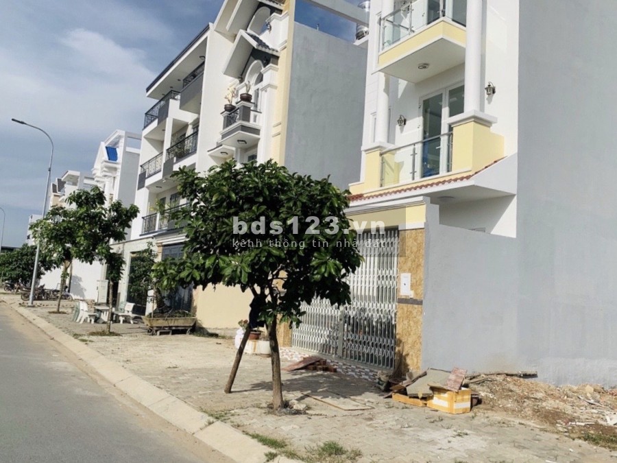 Bán 3 Lô Đất Bình Tân MT Võ Văn Vân Sổ Hồng Riêng 5x20 Liền Kề KDC Tên Lửa