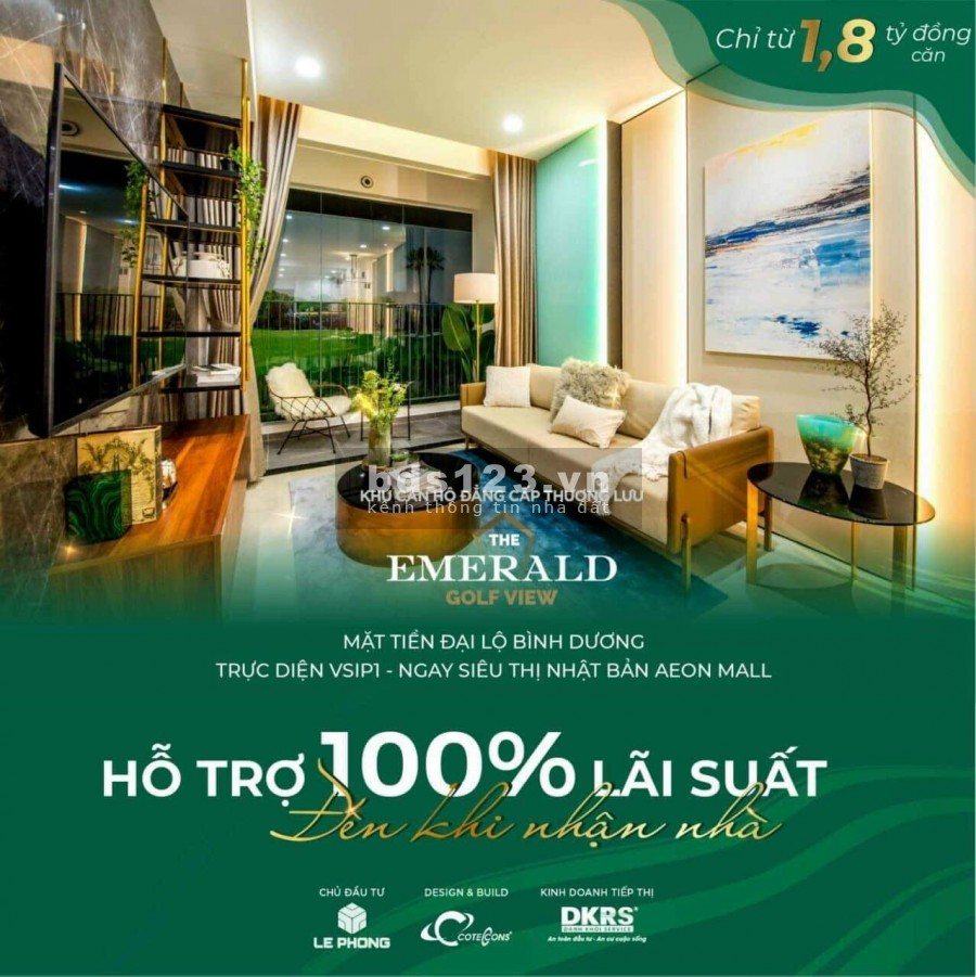 KHU CĂN HỘ VIEW TRIỆU ĐÔ THE EMERALD GOLF VIEW