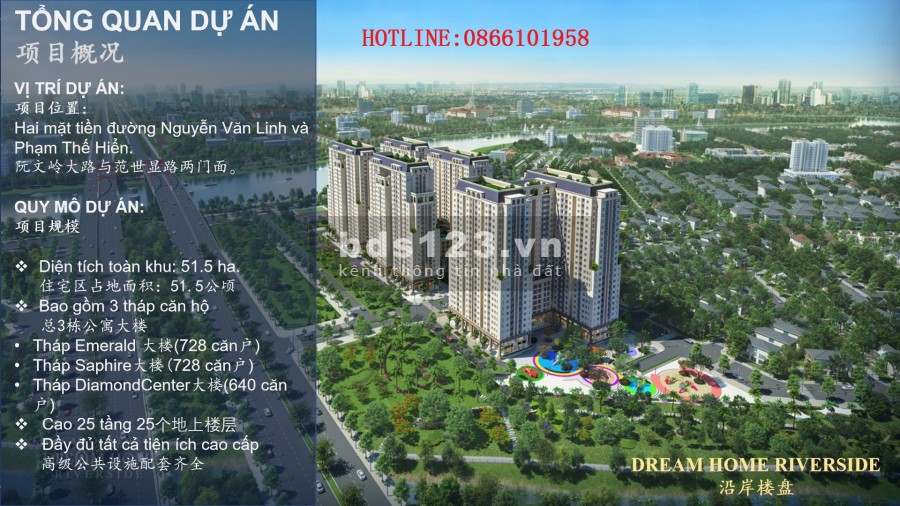 Căn hộ đẳng cấp nhất Quận 8 - đã có giấy phép xây dựng