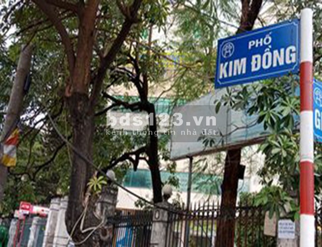 Nhà đất trong ngõ, phố Kim Đồng (HoàngMai), 6,5 tỷ