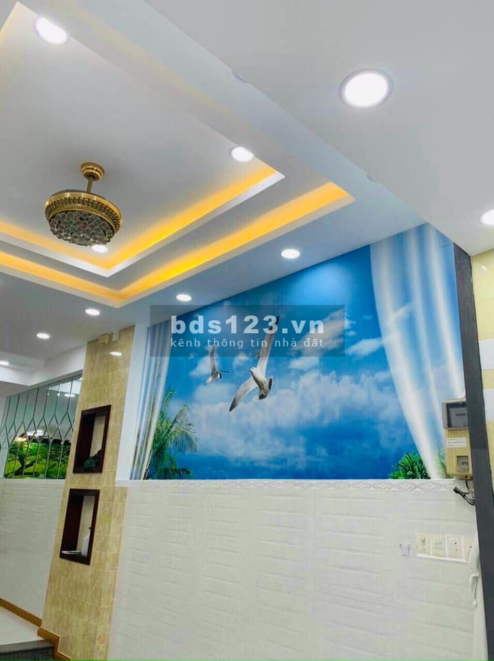 Nhà 4 tầng đúc BTCT kiên cố, HXH Trường Sa, Quận 3, nội thất mới cứng - DT 50m2 giá chỉ 7,2 tỷ