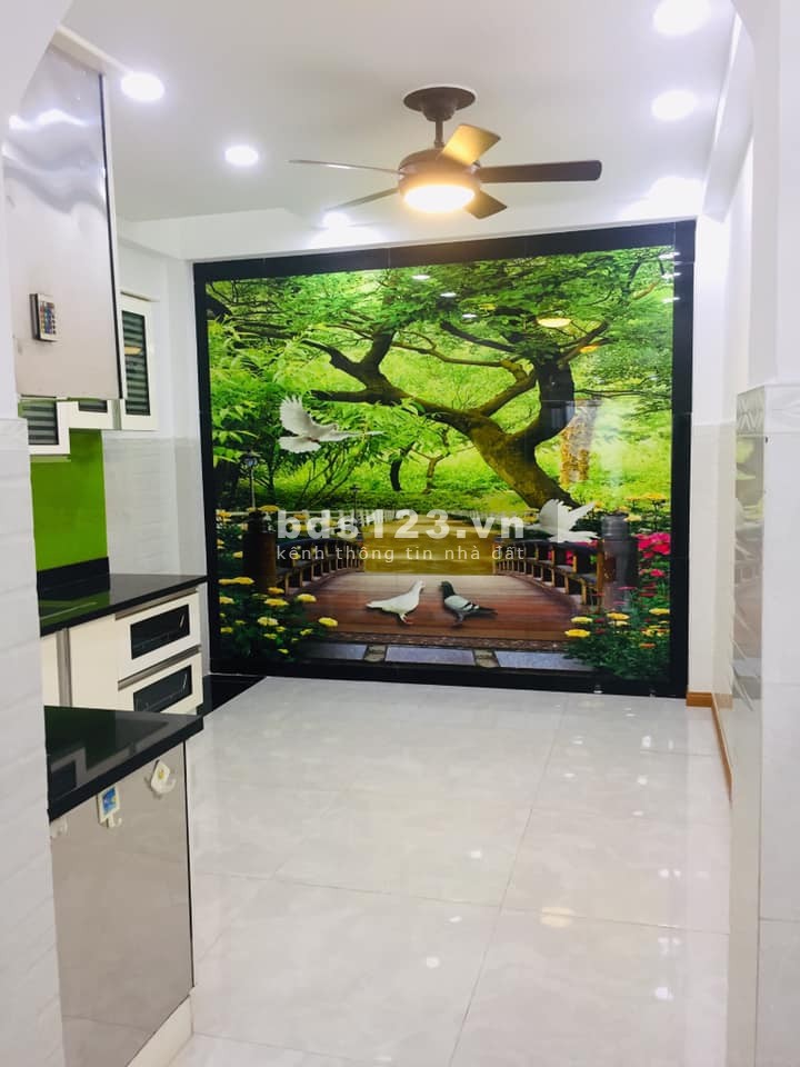 Nhà 4 tầng đúc BTCT kiên cố, HXH Trường Sa, Quận 3, nội thất mới cứng - DT 50m2 giá chỉ 7,2 tỷ
