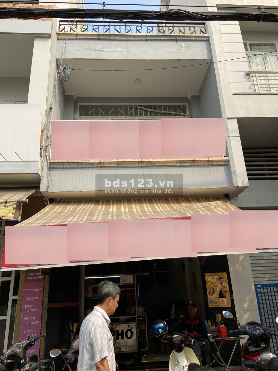 Mặt Tiền Chu Văn An 4x17m, trệt, 2lầu, 3pn, 3wc. 25tr/th.