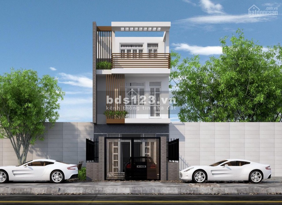 Bán nhà 6x18 sổ hồng riêng mặt tiền KDT mới Bình Chánh
