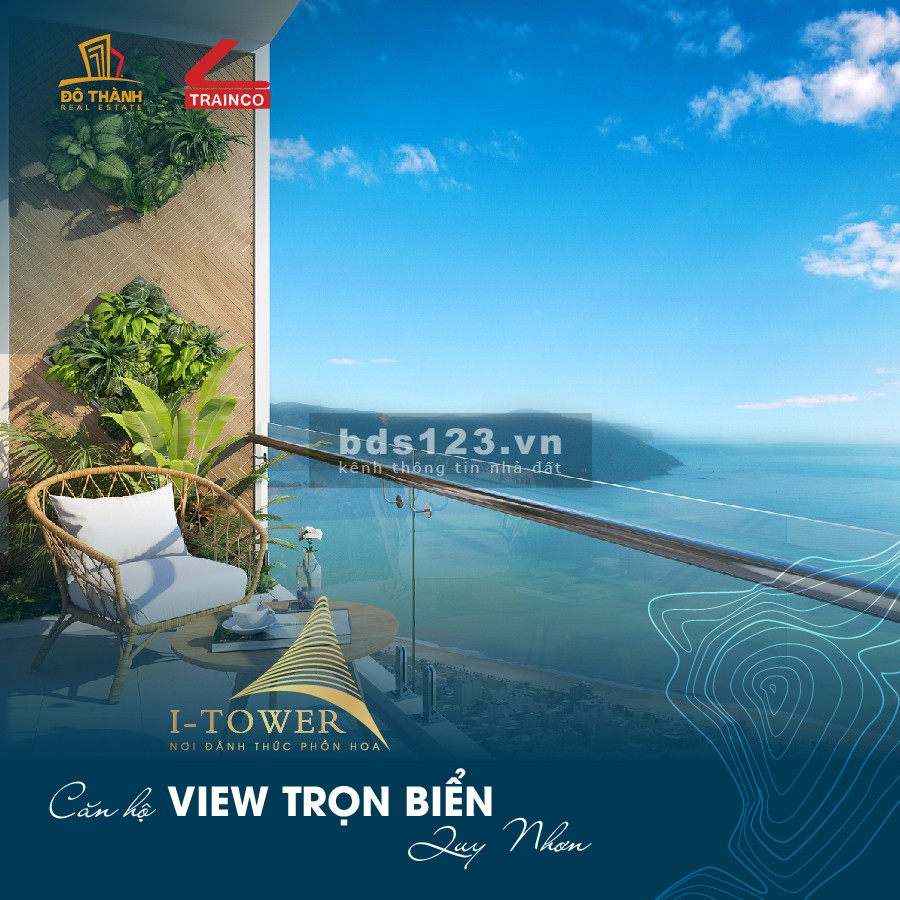 Cần bán căn hộ I Tower Quy Nhơn, DT 58m2, 2PN