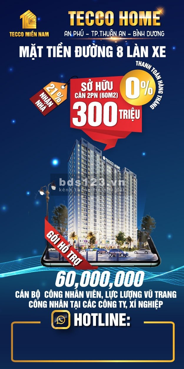 Căn Hộ Cao Cấp Ngay Vòng Xoay An Phú - TP Thuận An - BD