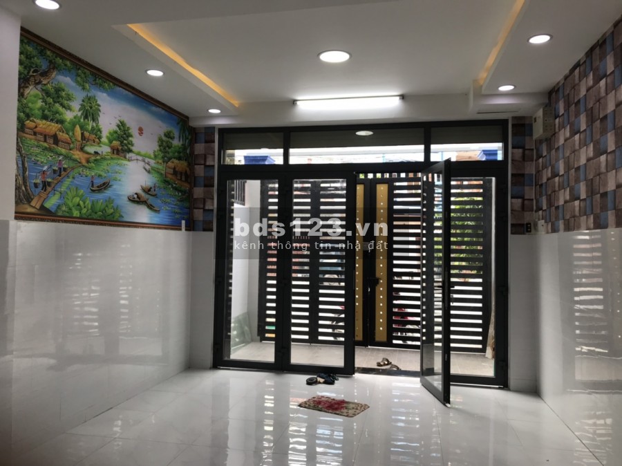 Nhà cực đẹp (4.2x16 nở hậu 4.7)đúc 3.5 tấm KDC Bình Phú Q6