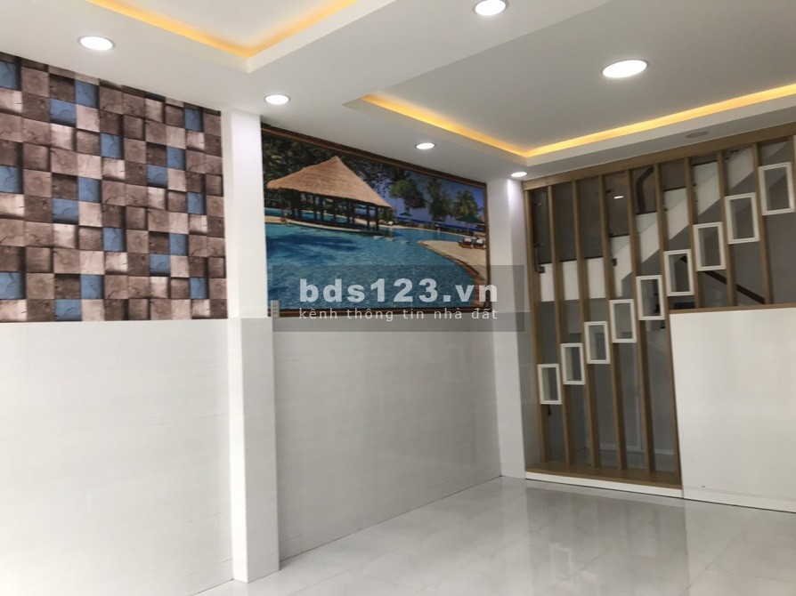 Nhà cực đẹp (4.2x16 nở hậu 4.7)đúc 3.5 tấm KDC Bình Phú Q6