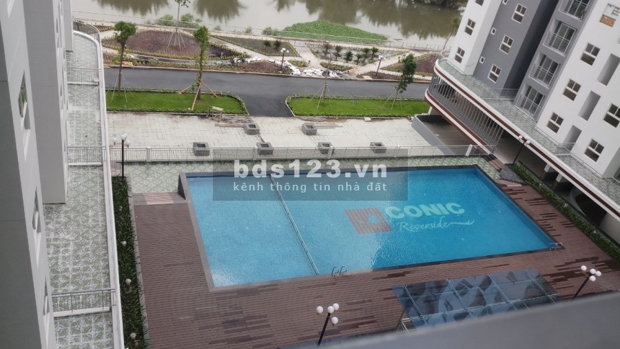 Cho thuê căn hộ chung cư cao cấp Conic Riverside Quận 8, dt 50m2 giá 5.5tr/tháng