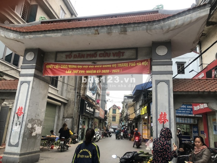 Mặt chính kinh doanh sầm uất tại Cửu Việt Trâu Quỳ Gia Lâm, 64m giá 4,95 tỷ