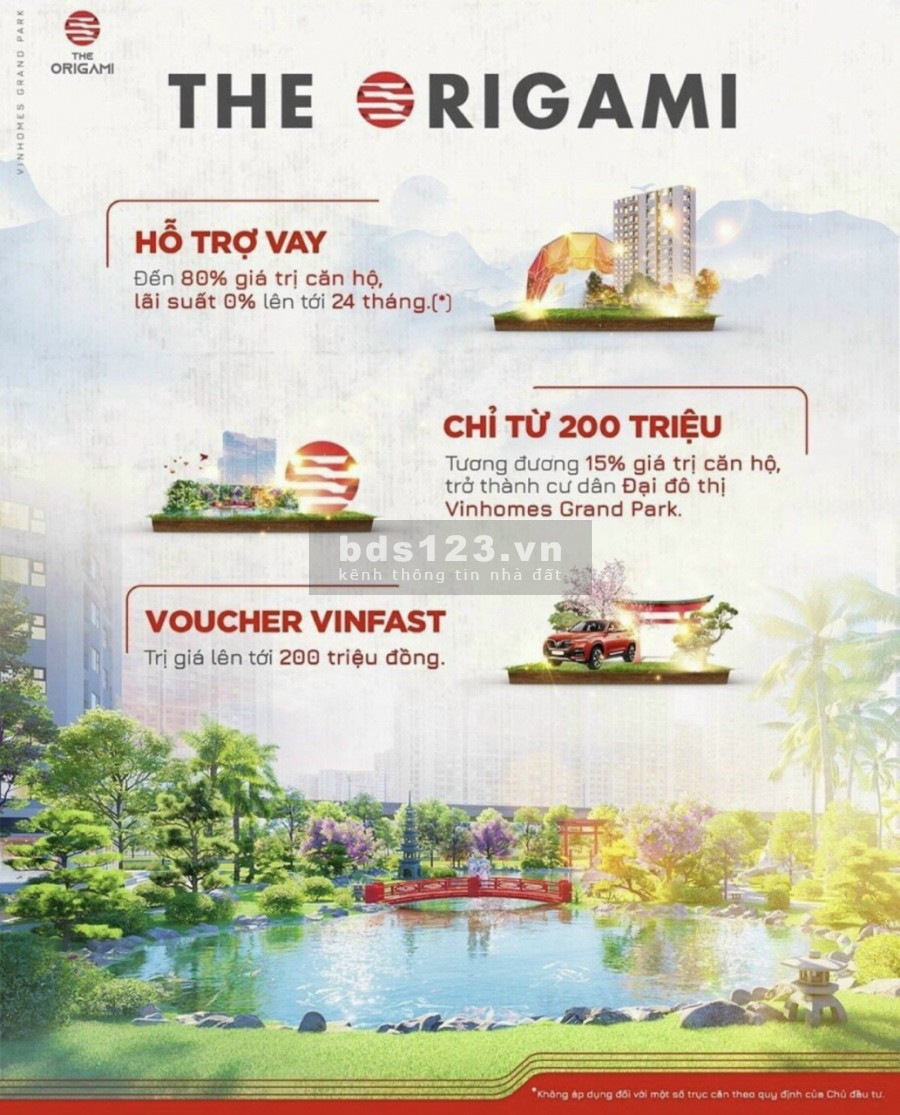 CƠ HỘI ĐẦU TƯ NHƯ Ý – CHỈ CÓ TẠI THE ORIGAMI