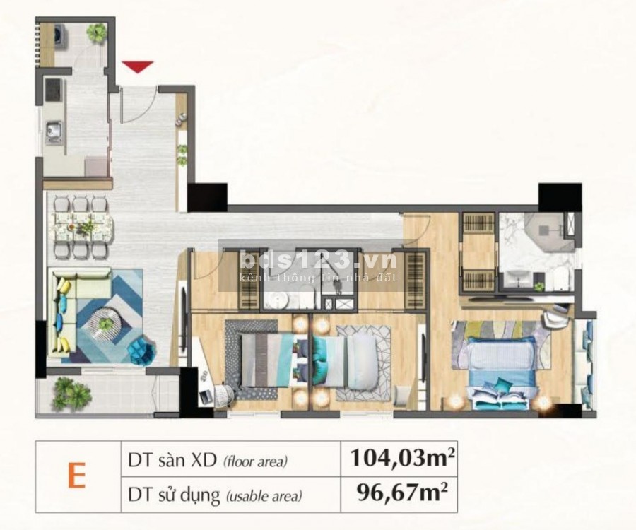 Cần bán căn hộ Saigon South Residences 104m2 bán giá gốc 4,020 tỷ lỗ thuế phí, có ô xe, hoàn 5%