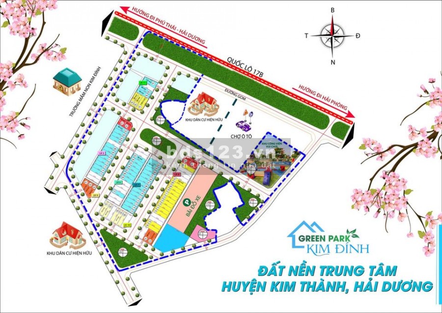 Đất nền dự án tại Kim Đính, Kim Thành, Hải Dương