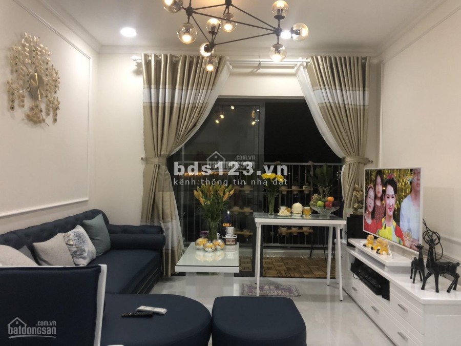 Chủ chưa sử dụng nên cần cho thuê căn 75m2, 2 PN, có ban công cc Viva Riverside, giá 12 triệu/tháng