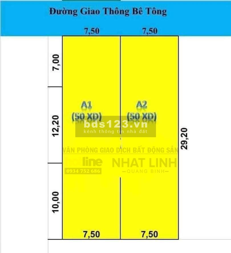 Bán đất ngõ Cao Lỗ 15 x 30m, có thể tách thành 2 lô bán lẻ, chỉ 7xx/lô