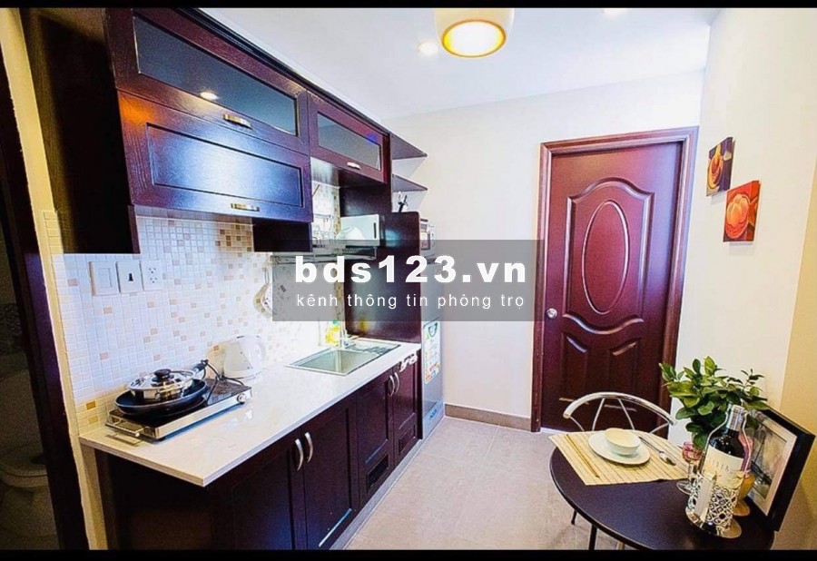 Căn hộ 1PN khép kín 40m2 full NT ở MT Nguyễn Ngọc Phương có hầm xe, thang máy giá 8tr5 Bình Thạnh