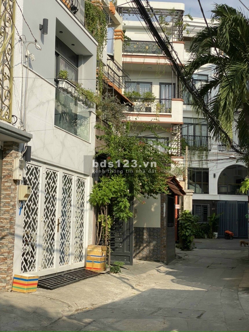 Bán nhà 4 tầng dt 44m2 hẻm 251 Lê Quang Định, P7, Bình Thạnh, giá 6.5 tỷ