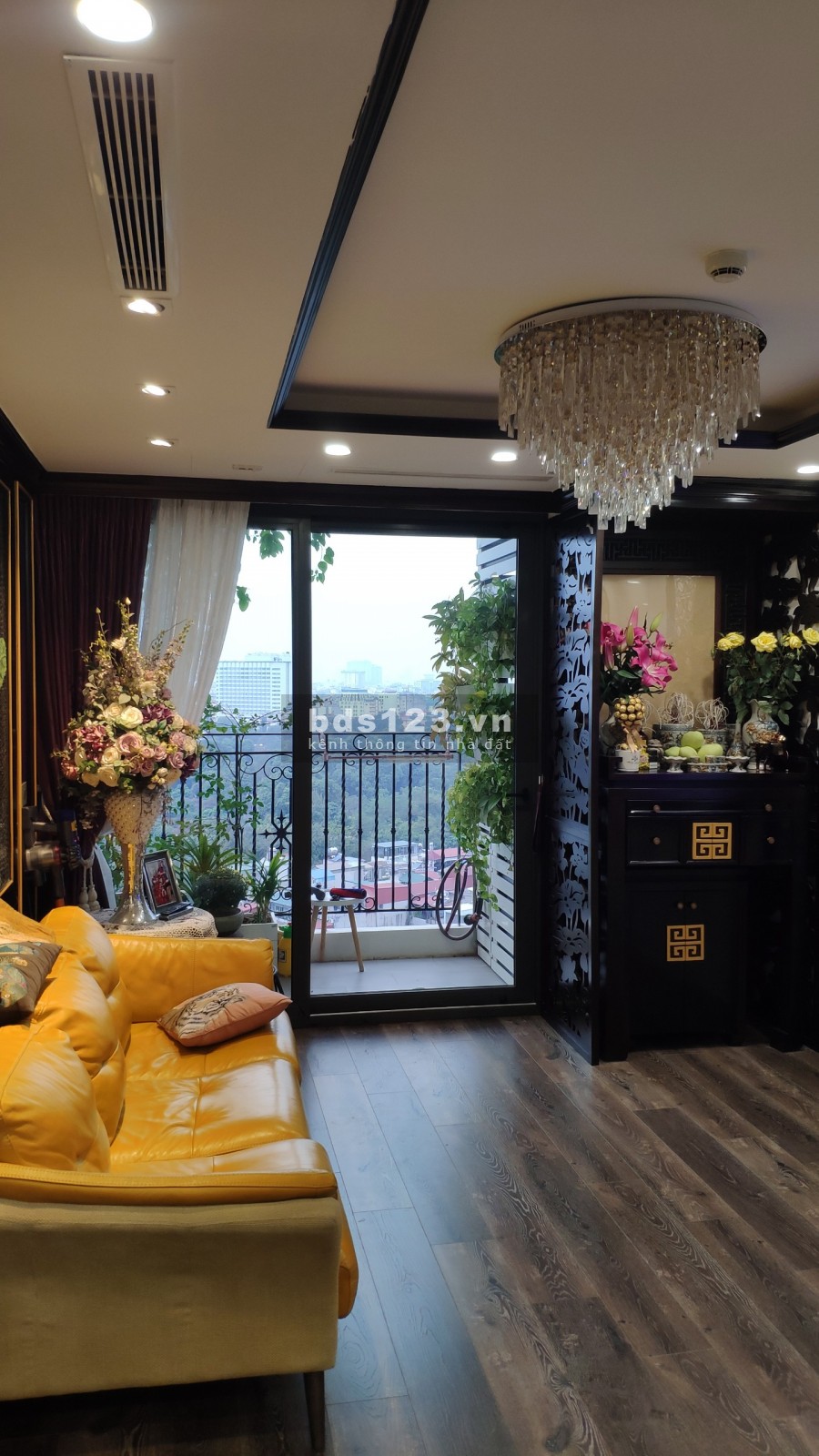 Bán căn góc 91m2 chung cư HDI Tower Lê Đại Hành full đồ cao cấp view hồ