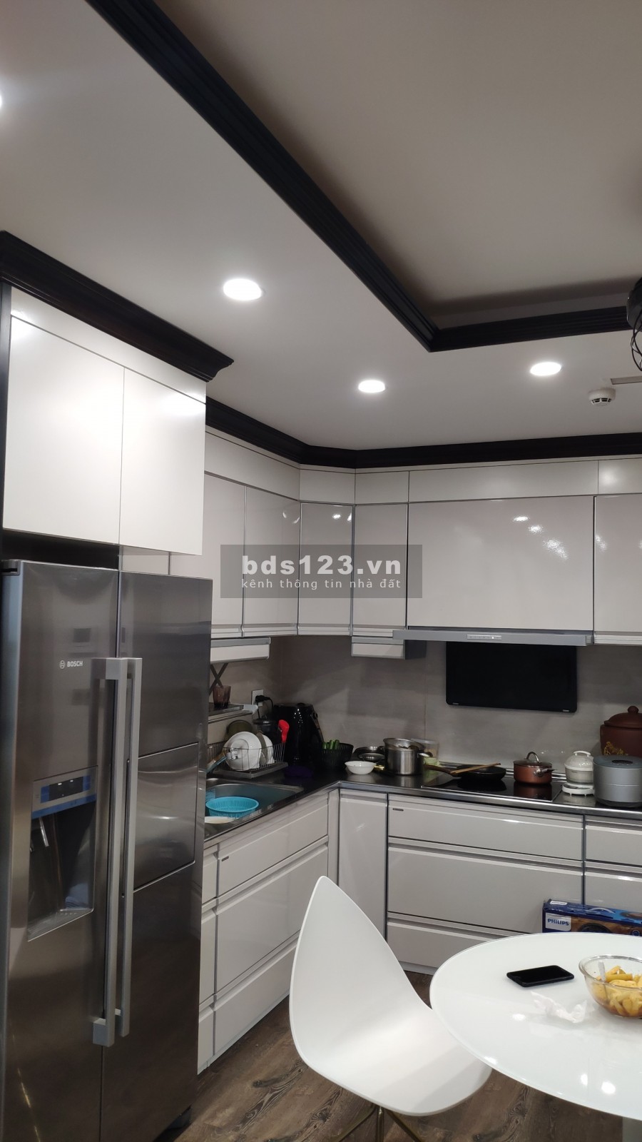 Bán căn góc 91m2 chung cư HDI Tower Lê Đại Hành full đồ cao cấp view hồ