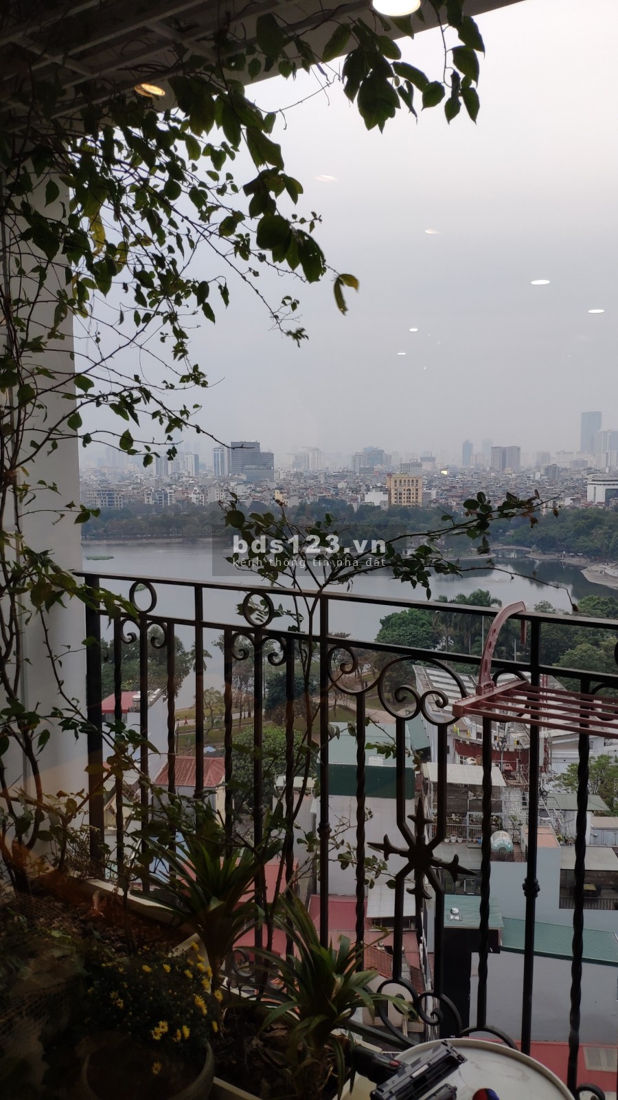 Bán căn góc 91m2 chung cư HDI Tower Lê Đại Hành full đồ cao cấp view hồ