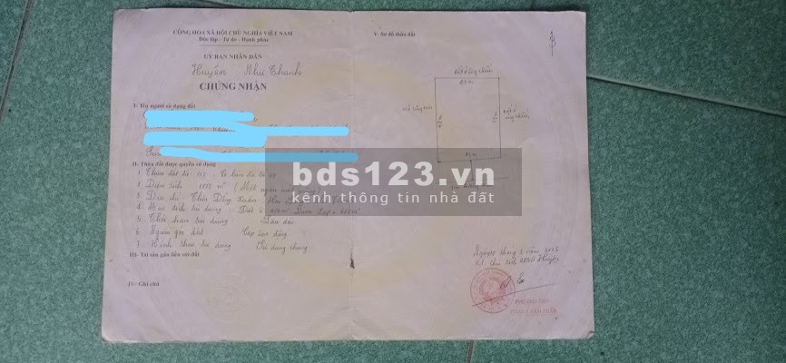 Bán đất xã Hải Long huyện Như Thanh, tỉnh Thanh Hóa