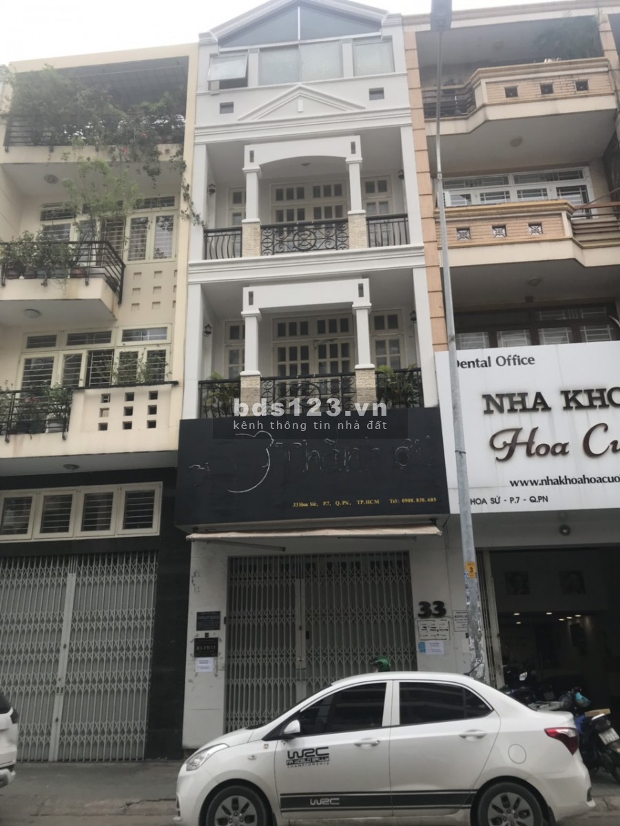 Cho thuê mặt tiền HOA SỨ khu siêu thị chung cư sầm uất nhất khu Phan Xích Long