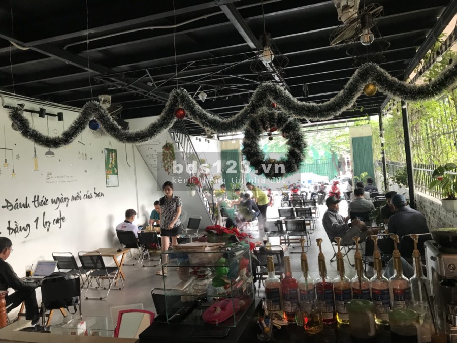 Sang quán cafe nằm trong làng đại học, gần khu chung cư hoàng anh an tiến, phước kiểng, nhà bè
