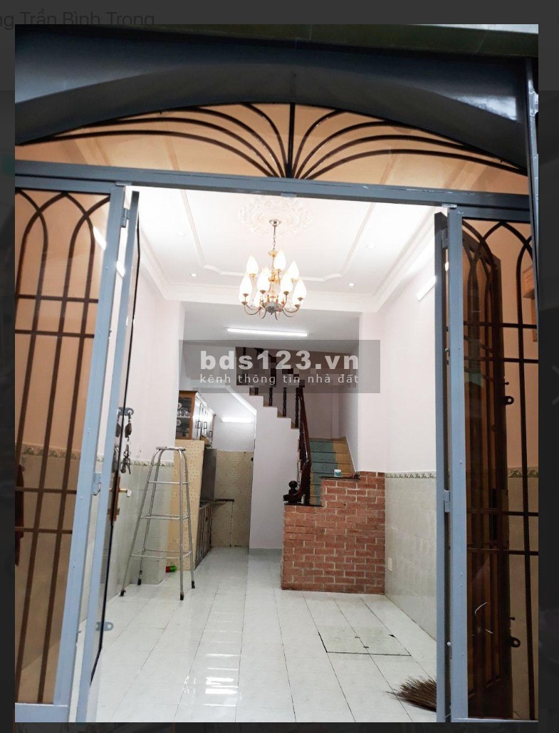 Nhà Bán 3x8M hẻm5m ngay chợ Trần Bình Trọng P1 Q5. Giá 5,5 Tỷ