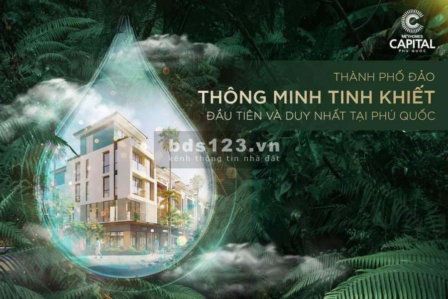 Shophouse biệt thự - Khu đô thị mới xây Meyhomes có sổ lâu dài đất ODT tiện ích đẳng cấp