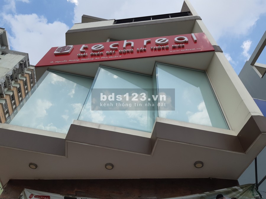 Cho thuê NHÀ VP HẦM 4 LẦU 500m2 NGUYỄN QUÝ CẢNH AN PHÚ Quận 2