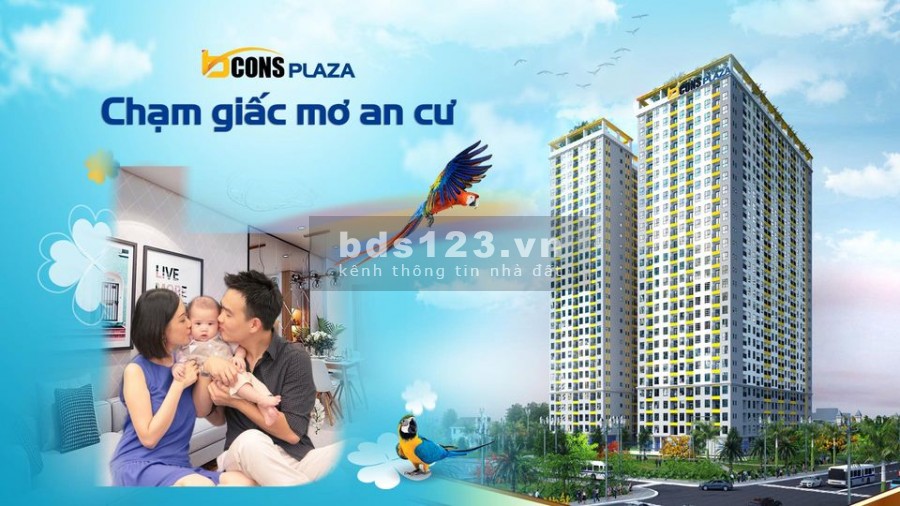 BCONS PLAZA ngay làng đại học TT 30% đến khi nhận nhà, liền kề bến xe miền đông mới, đón đầu sự phát triển của TP THỦ ĐỨC