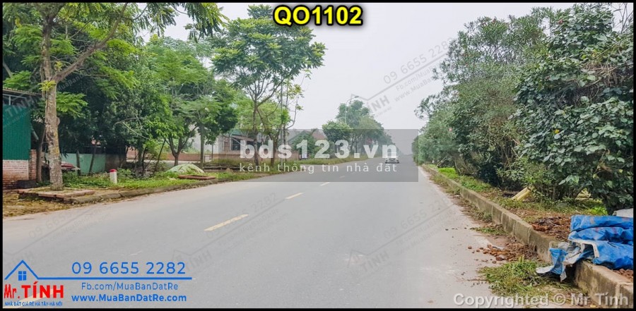 Đất Đại Lộ Thăng Long Quốc Oai Giá Rẻ Mặt Tiền 8m