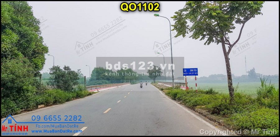 Đất Đại Lộ Thăng Long Quốc Oai Giá Rẻ Mặt Tiền 8m