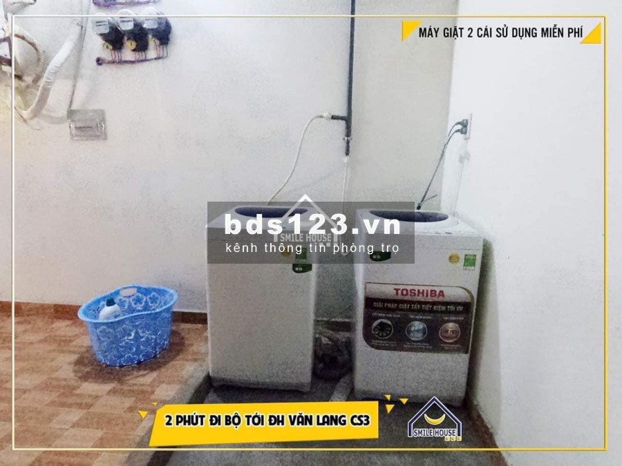 Cho thuê phòng bancon tầng 3 sát đh Văn Lang Gò Vấp