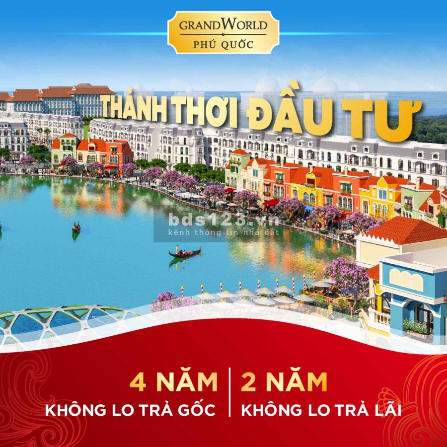 Bán lô góc shophouse mặt sông Venice, DT 100m2, hỗ trợ vay LS 0% trong 2 năm có khách thuê ngay