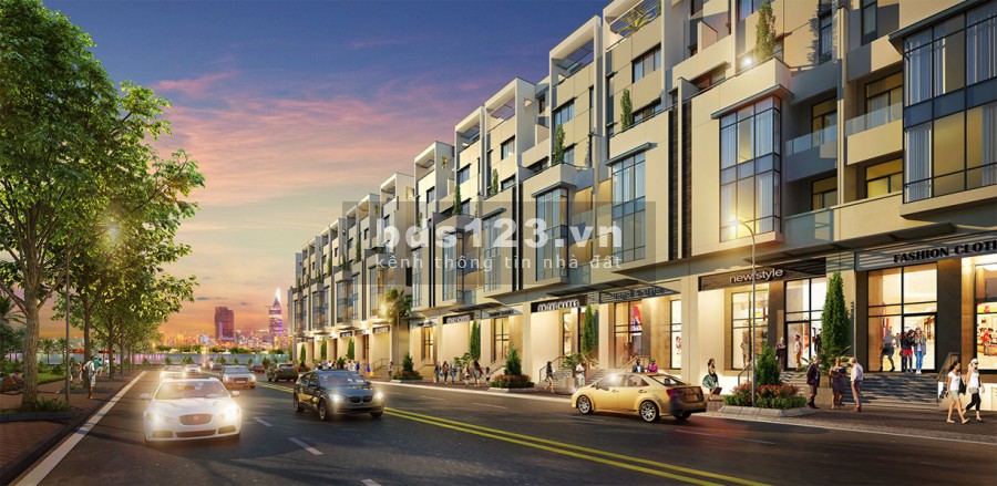 Liền kề shophouse mặt phố KĐTM Đại Kim Định Công mở rộng đối diện chung cư tiện kinh doanh chỉ từ 2.2 tỷ