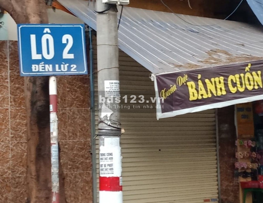 Nhà trong ngõ, Khu đô thị Đền Lừ (Hoàng Mai) 4,65 tỷ