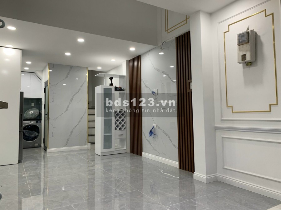 Nhà mới đón tết hẻm xe hơi 3Lầu Nguyễn Văn Lượng GV chỉ 3tỷ