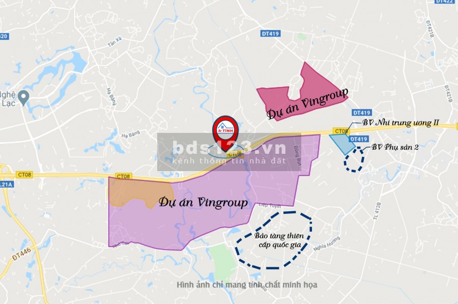 Siêu phẩm – Bán đất nằm tại vị trí đẹp ngay Đại lộ Thăng Long – Bất động sản Quốc Oai