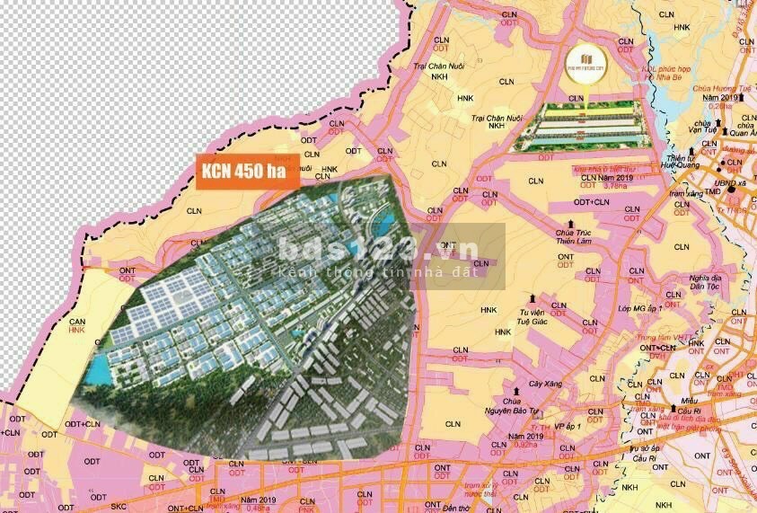 Đất Nền Khu Dân Cư Phú Mỹ HD 450, Đường 15m Có Vỉa Hè Và Cống .