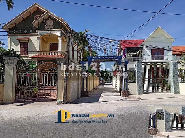 Bán nhà 3 tầng, kiên cố, khu dân cư Đoàn Kết làng văn hóa Bạch Mai, Đồng Thái, An Dương, Hải Phòng