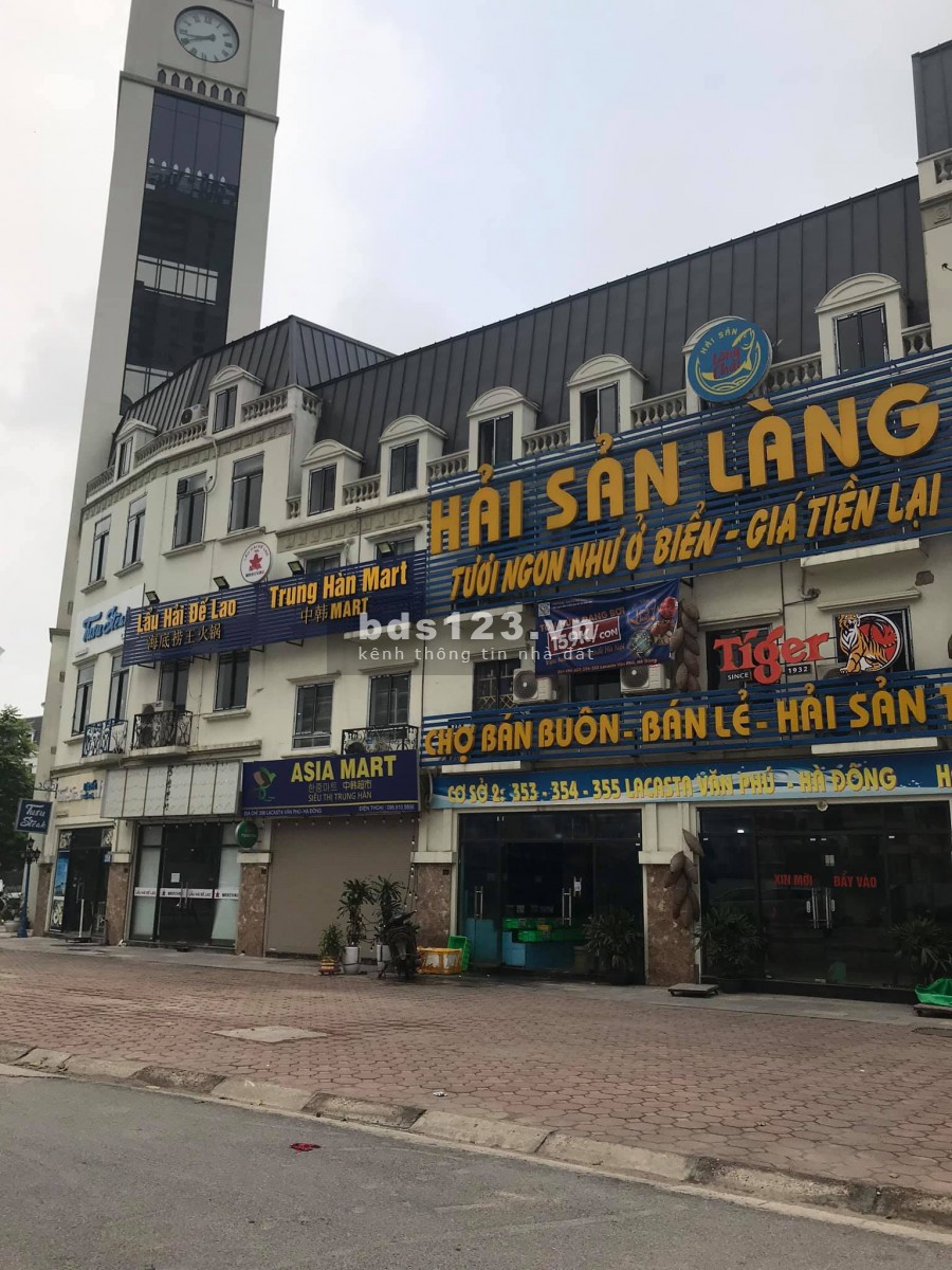 Bán nhà LK Lacasta Văn Phú, 86m², 5T, MT20m, giá 15.2 tỷ, Lô Góc,…