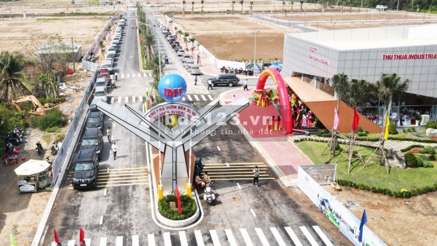 Đất nền Garden Riverside - Khu đô thị Trung tâm Thủ Thừa - Long An