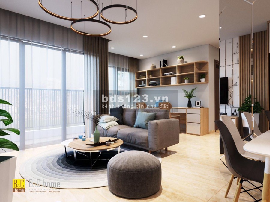 Rẻ thôi rồi 4,5 củ cho thuê căn 2 ngủ Vinhomes Smart City vừa mới nhận bàn giao