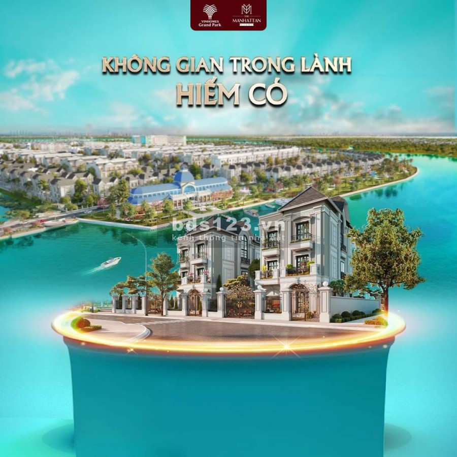 Biệt Thự Song lập- Đơn lập- Shop house tại Vinhome Grand Park Q9 giá tốt