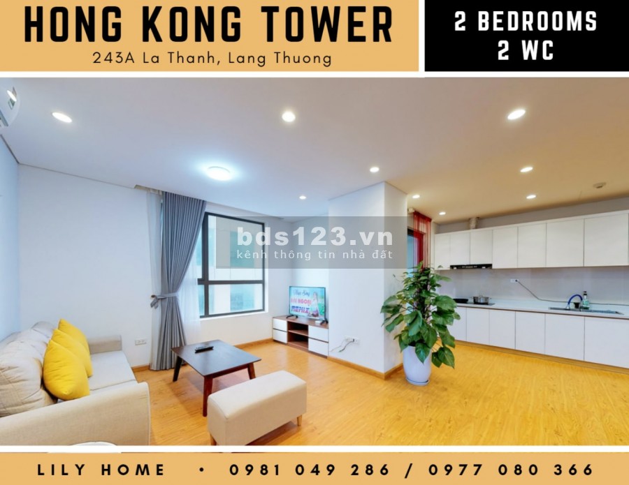 CĂN 2PN 2WC HONGKONG TW GIÁ CHỈ 15TR5