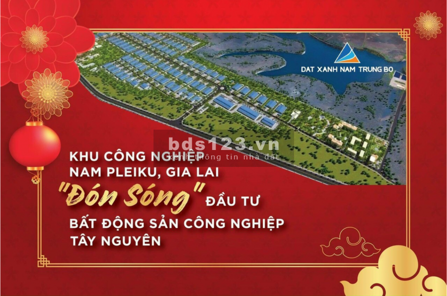 Bùng nổ cùng đất nền KDC Ia Ring-KCN Nam PleiKu 300m2 giá chỉ 1.6tr/m2
