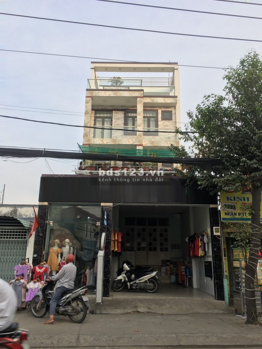 Cho Thuê Nhà Mặt Tiền Quận 6 khu KD 5.5 x 30 Tân Hòa Đông