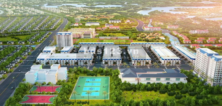 Nhà xây sẵn 4PN 3WC có sân đậu ô tô