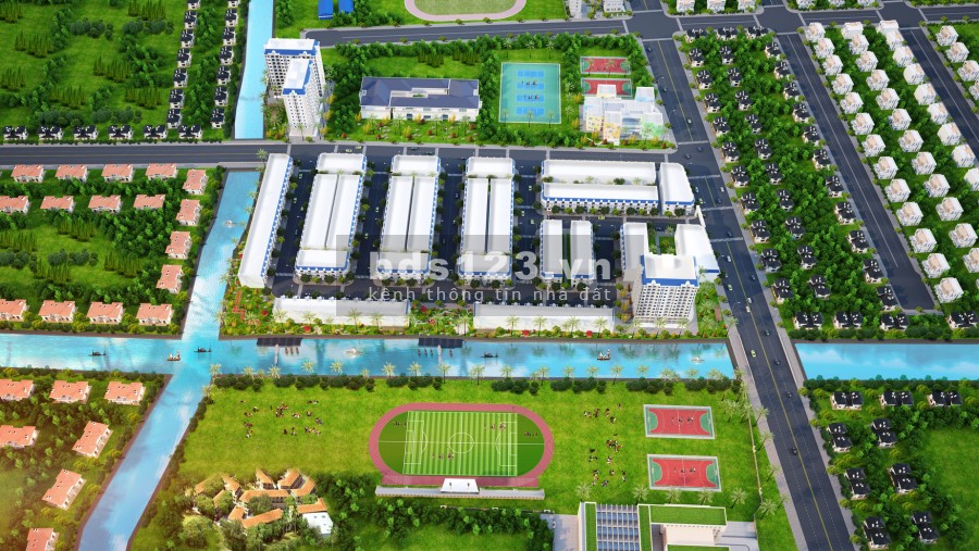 Nhà xây sẵn 4PN 3WC có sân đậu ô tô